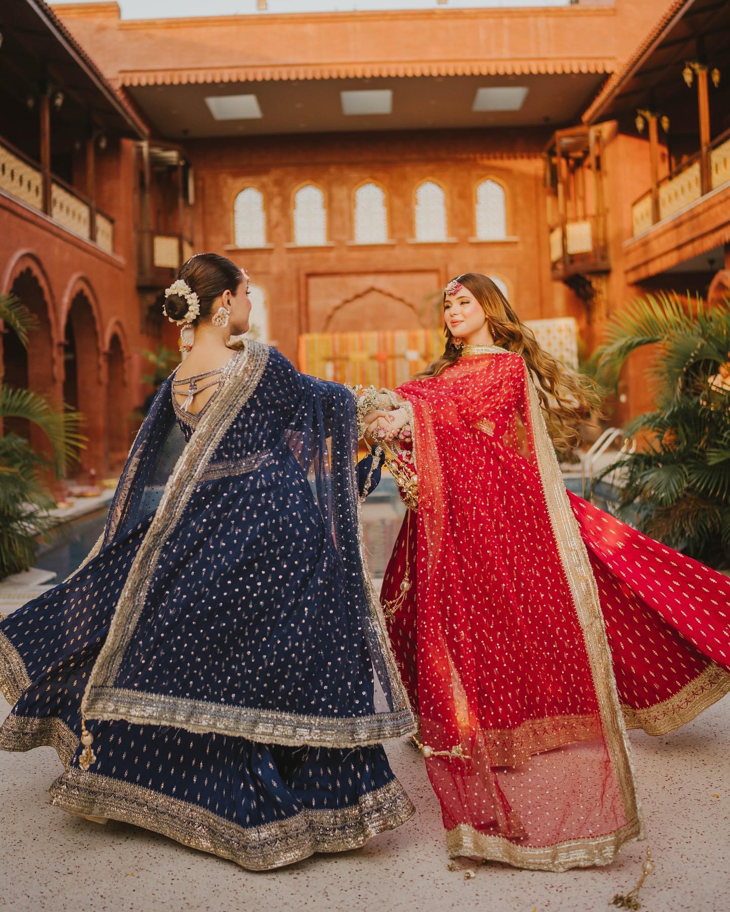Embroidered Lehenga Suit with Net Dupatta – Party Wear - Image 16