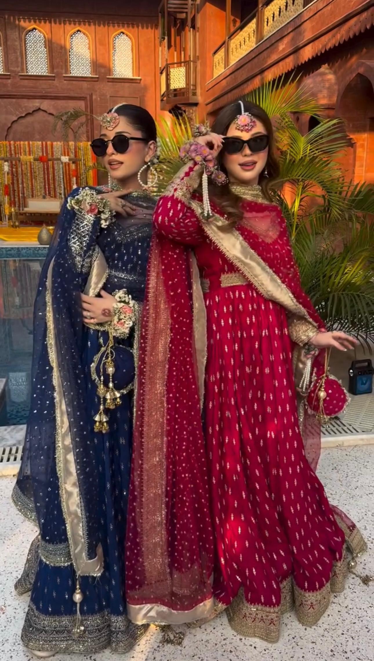 Embroidered Lehenga Suit with Net Dupatta – Party Wear