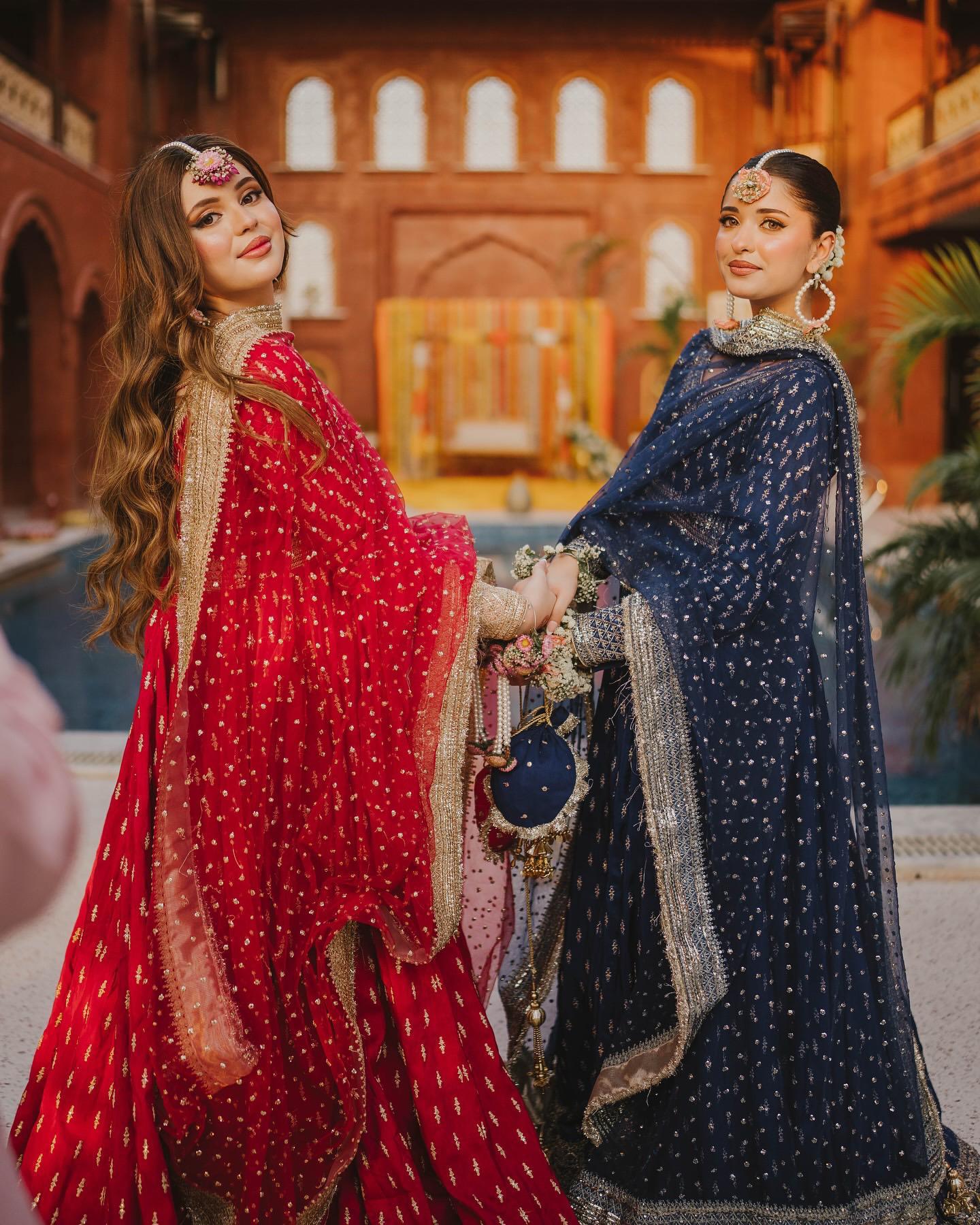 Embroidered Lehenga Suit with Net Dupatta – Party Wear - Image 6