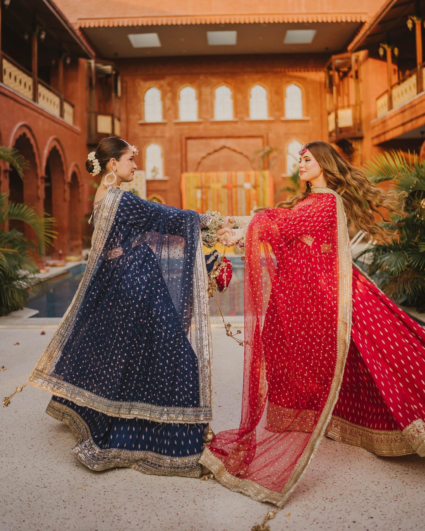 Embroidered Lehenga Suit with Net Dupatta – Party Wear - Image 2