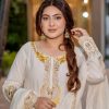 Designer Embroidered Sharara Suit Set in French Crepe – Ready to Wear